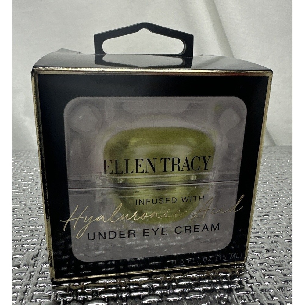 Ellen Tracy Hyaluronic Acid Under Eye Cream 0.5 fl oz Hydrating Serum New Box